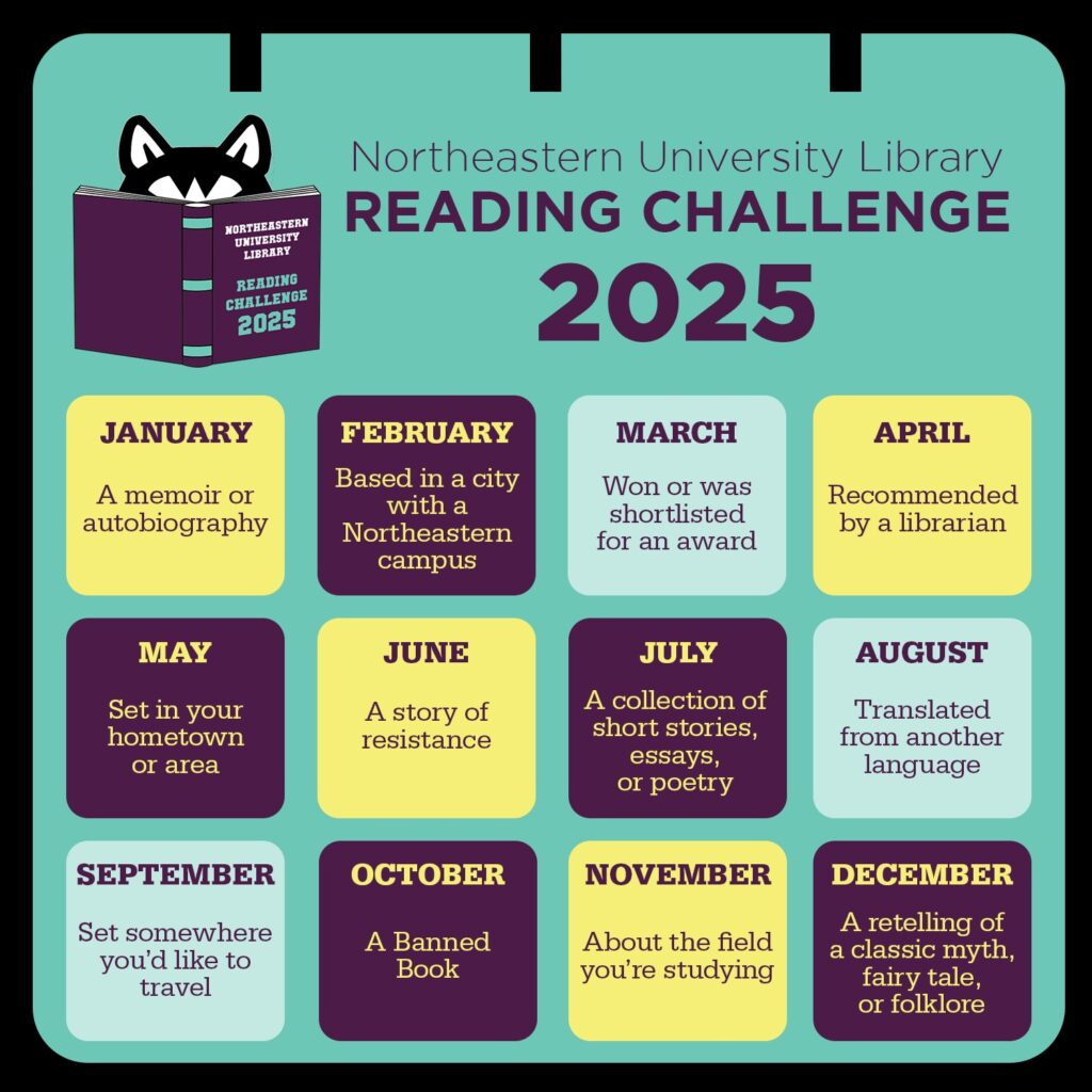 Northeastern University Library 2025 Reading Challenge